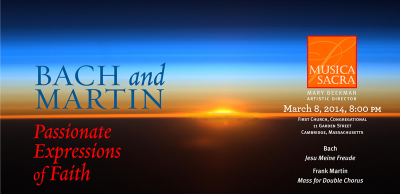 Bach, P&auml;rt, and Martin: Passionate Expressions of Faith