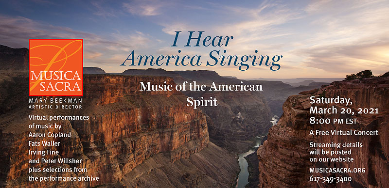 I Hear America Singing: Songs of the American Spirit