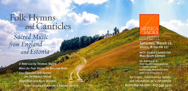 Folk Hymns and Canticles: Sacred Music from England and Estonia