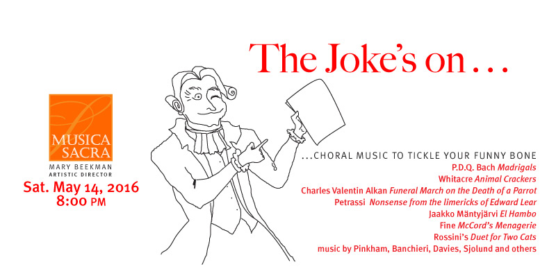 The Joke's On... Choral Music to Tickle Your Funny Bone!