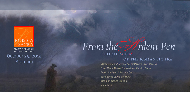 From the Ardent Pen: Choral Music of the Romantic Era