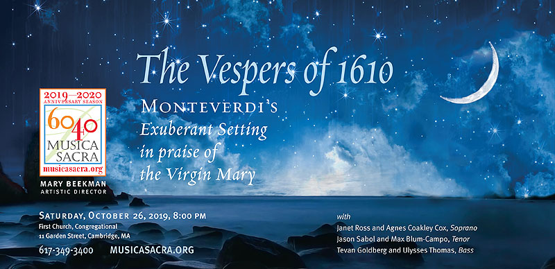 The Vespers of 1610: Monteverdi's Exuberant Setting in praise of the Virgin Mary